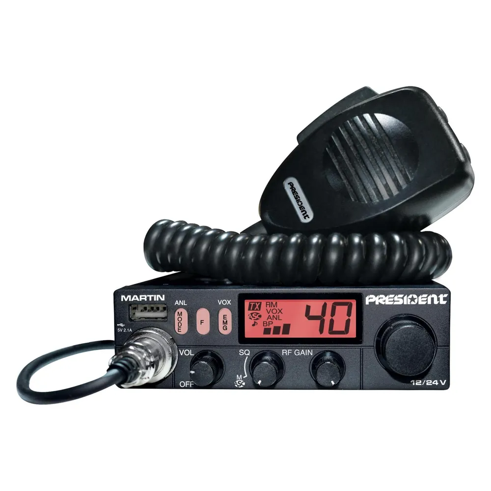 President CB-Radiosender Präsident Martin ASC