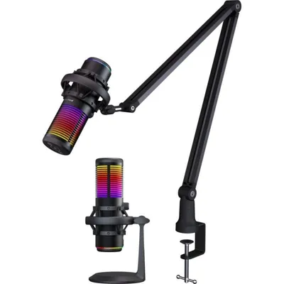 Mikrofon PREYON Osprey Scream Gaming USB duales Richtcharakteristik RGB Stummschaltung