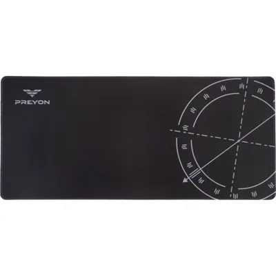 PREYON Falcon Speed XL Gaming-Mauspad 900x400x3mm Wasserdichtes Gewebe Rutschfeste Gummikanten