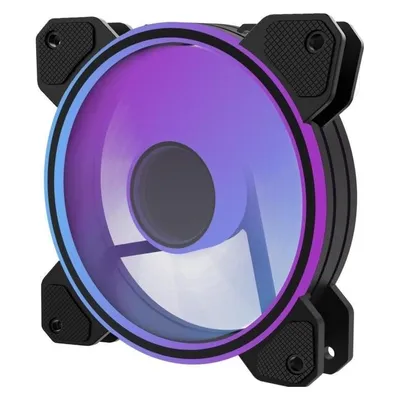 Effiziente PC-Lüftung PREYON Eagle Eye 120 PWM ARGB mit Spiegel-Effekt und leisem Hydraulic Bearing