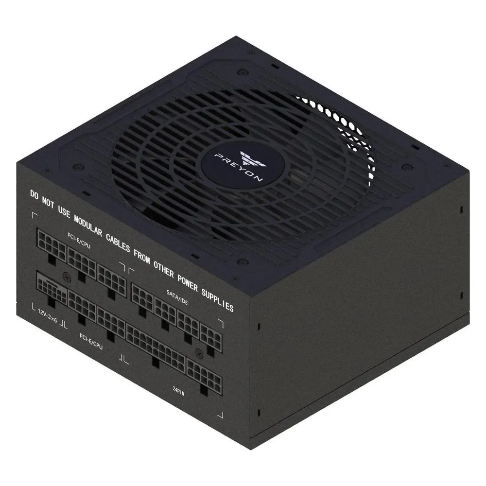 Netzteil PREYON 850W 80 PLUS Gold Eagle Power Gaming Modular ATX 3.1 PCI-E 5.1