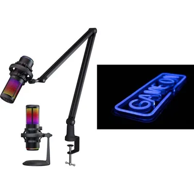 Mikrofon PREYON Osprey Scream USB kardioid und omnidirektional RGB