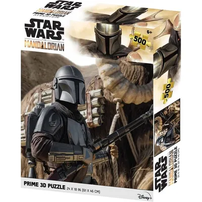 Prime 3D Linsenrasterpuzzle The Mandalorian 500 Teile