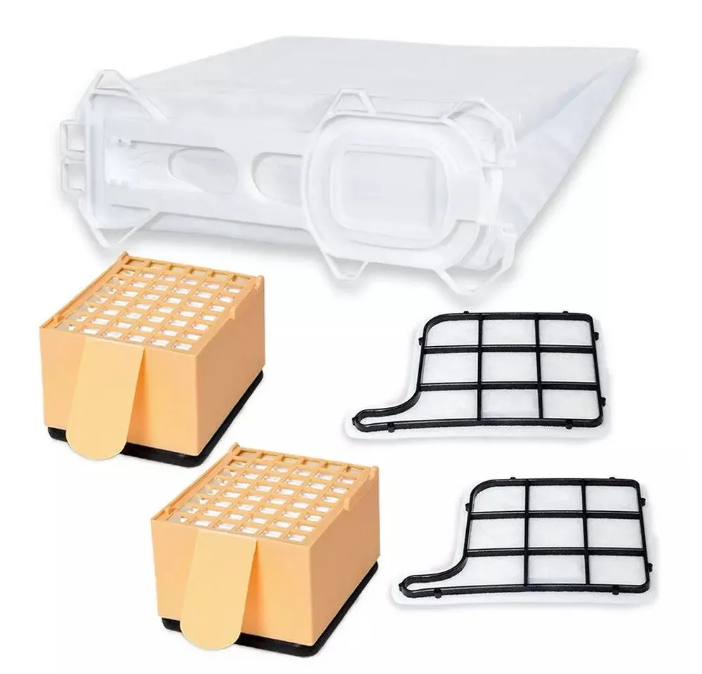 PRIMEBAG Staubsaugerbeutel 18 Beutel und Filter passend für Vorwerk Kobold VK 135 VK 136
