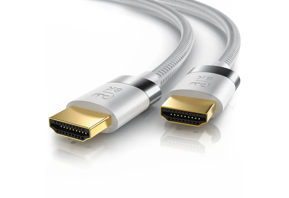 Primewire 16k HDMI Kabel 2.1+, 16k@30Hz 8k@60Hz 4k@120Hz, UHD II, HDMI-Kabel, 2.1, HDMI Typ A (200 cm), Ultra High Speed Ethernet 48Gbps, HDR 10+ eARC 3D VRR, 2m