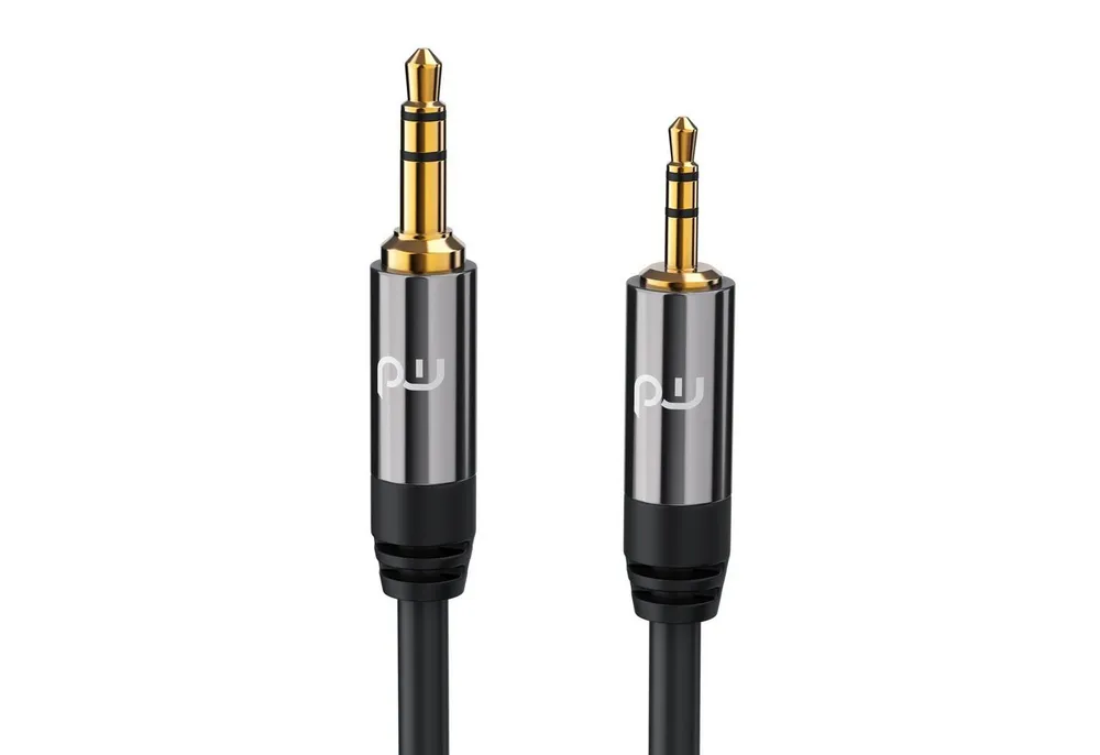 Primewire Audio-Kabel, AUX, 2,5-mm-Klinke, 3,5-mm-Klinke (150 cm), HiFi Audio Adapter Klinkenkabel / Verbindungskabel - 1,5m
