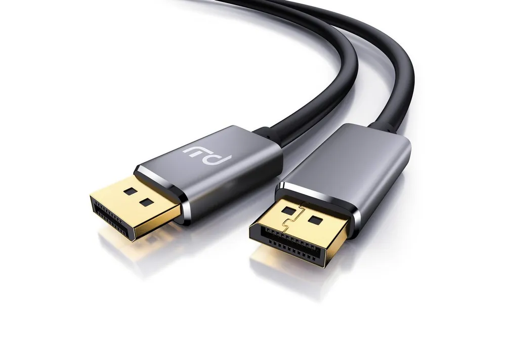 Primewire Audio- & Video-Kabel, DisplayPort, DP 1.4 (100 cm), Premium Monitor Kabel 8K 7680 x 4320 @ 60 Hz mit DSC - 1m