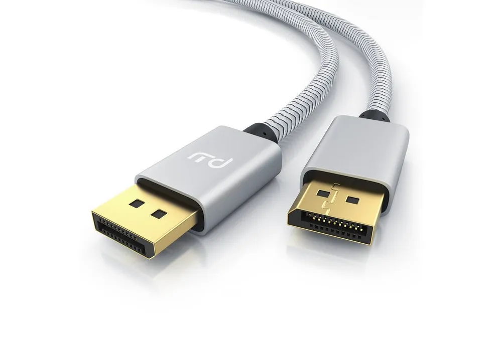 Primewire Audio- & Video-Kabel, DisplayPort, DP 1.4 (100 cm), 8K Premium DP 1.4 Kabel, 8K 7680x4320 @ 60Hz, 4k @ 120Hz mit DSC - 1m