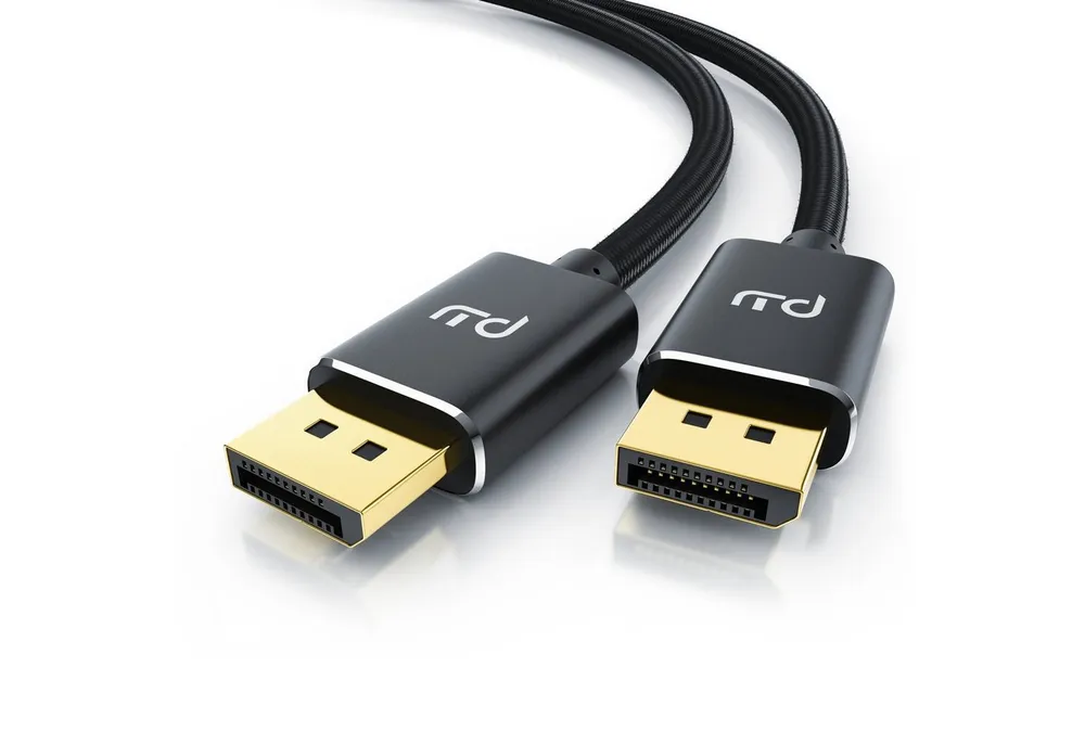 Primewire Audio- & Video-Kabel, DisplayPort, DP 1.4 (100 cm), 8K Premium DP 1.4 Kabel, 8K 7680x4320 @ 60Hz, 4k @ 120Hz mit DSC - 1m