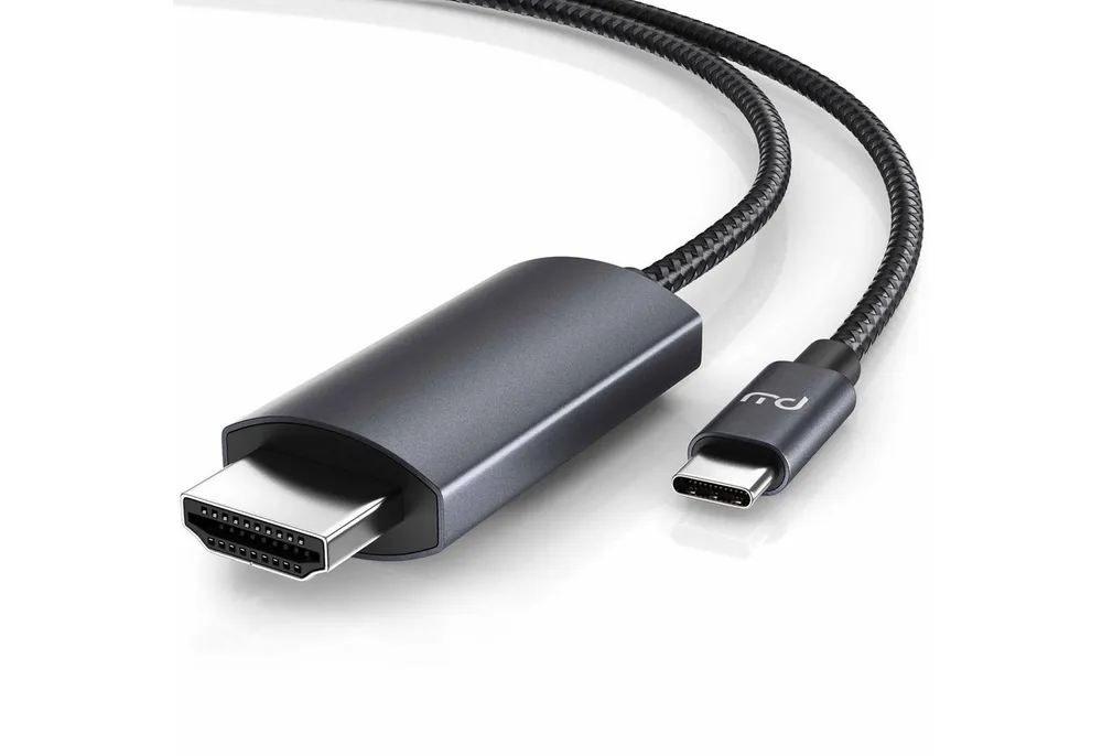 Primewire Audio- & Video-Kabel, USB-C, HDMI Typ A (200 cm), Konverterkabel Adapterkabel 4K 3840 x 2160 @ 60 Hz - 2m