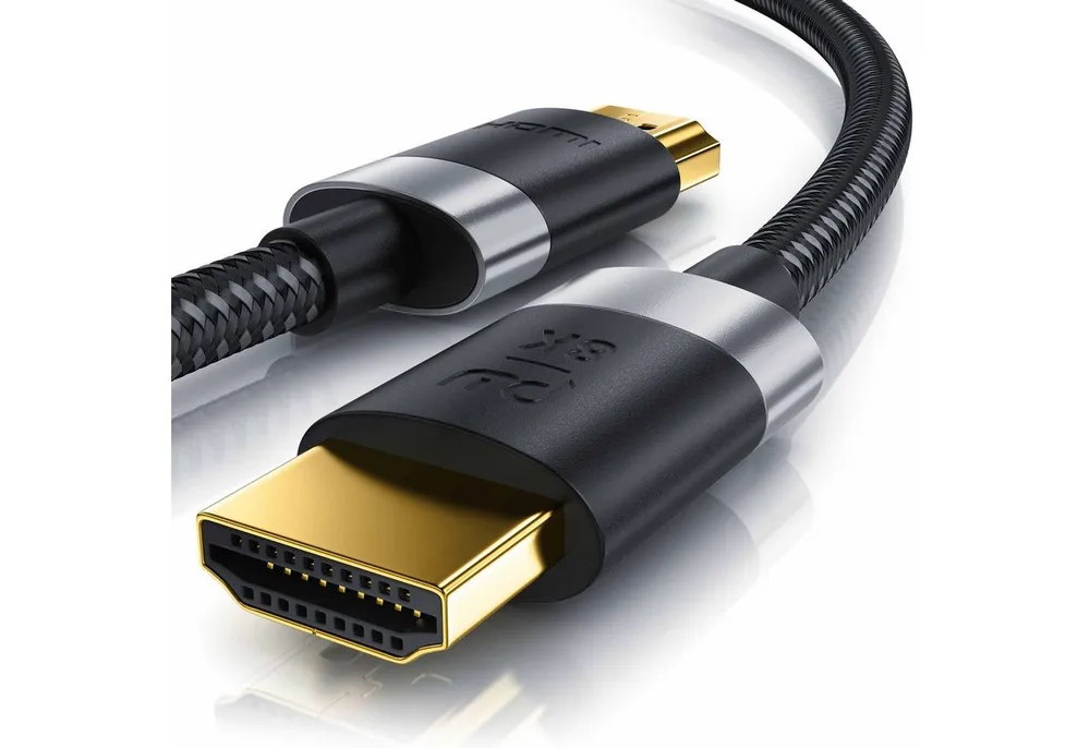 Primewire HDMI-Kabel, 2.1, HDMI Typ A (300 cm), 8K @ 120Hz / 4K @ 240Hz DSC, Ultra High Speed, Nylonummantelung, 3m