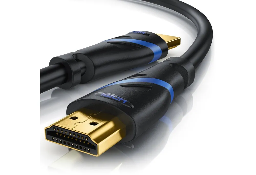 Primewire HDMI-Kabel, 2.1, HDMI Typ A (50 cm), 8k @ 120Hz 4K @ 240Hz, DSC, UHD, HDR, eARC, VRR, 48 Gbit/s - 0,5m