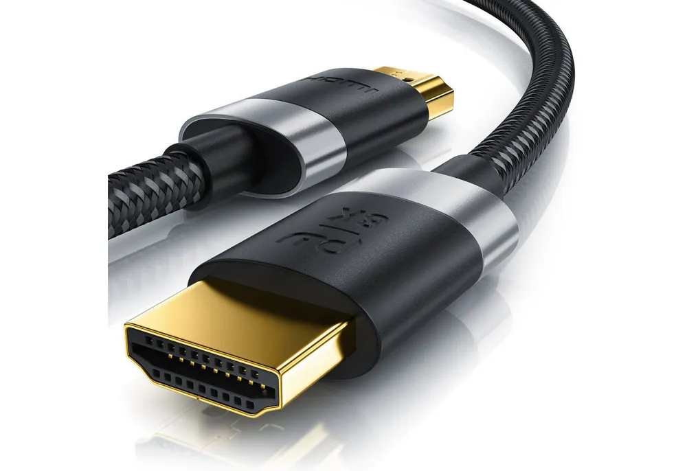 Primewire HDMI-Kabel, 2.1, HDMI Typ A (500 cm), 8K @ 120Hz / 4K @ 240Hz DSC, Ultra High Speed, Nylonummantelung, 5m