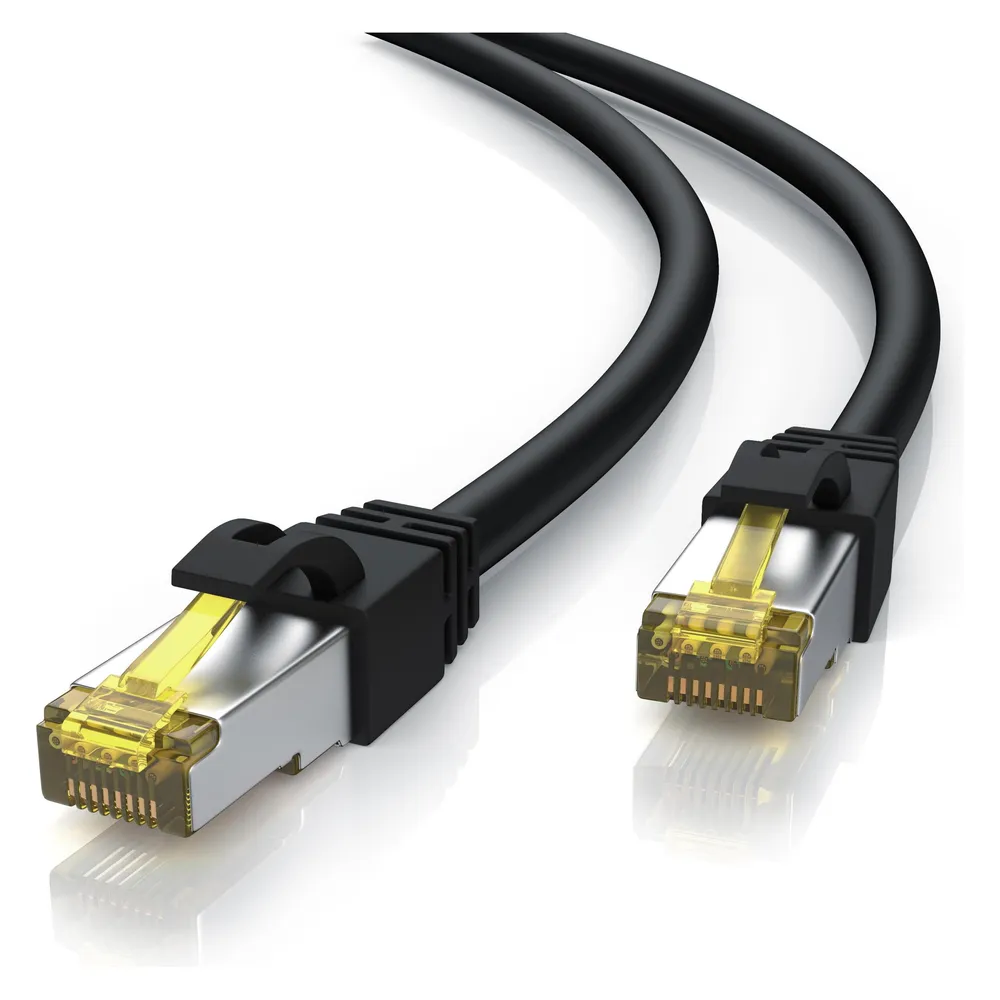 Primewire Netzwerkkabel CAT.7, RJ-45, Ethernet, Outdoor Patchkabel CAT 7 IP66 10 Gbit/s S/FTP PiMF LAN Kabel (S/FTP, 20 m)