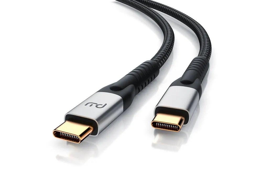 Primewire USB-Kabel, USB Typ C, USB Typ C Stecker (100 cm), USB 3.2 Gen2 - Power Delivery 100 W - Datenkabel 10 Gbit/s - 1m
