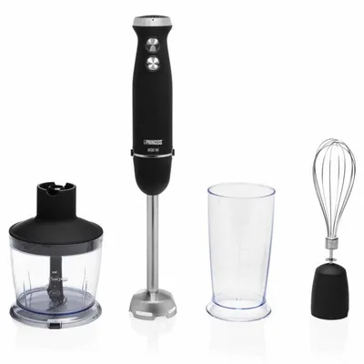 Princess 221220 0,5 l Pürierstab 800 W Schwarz, Edelstahl