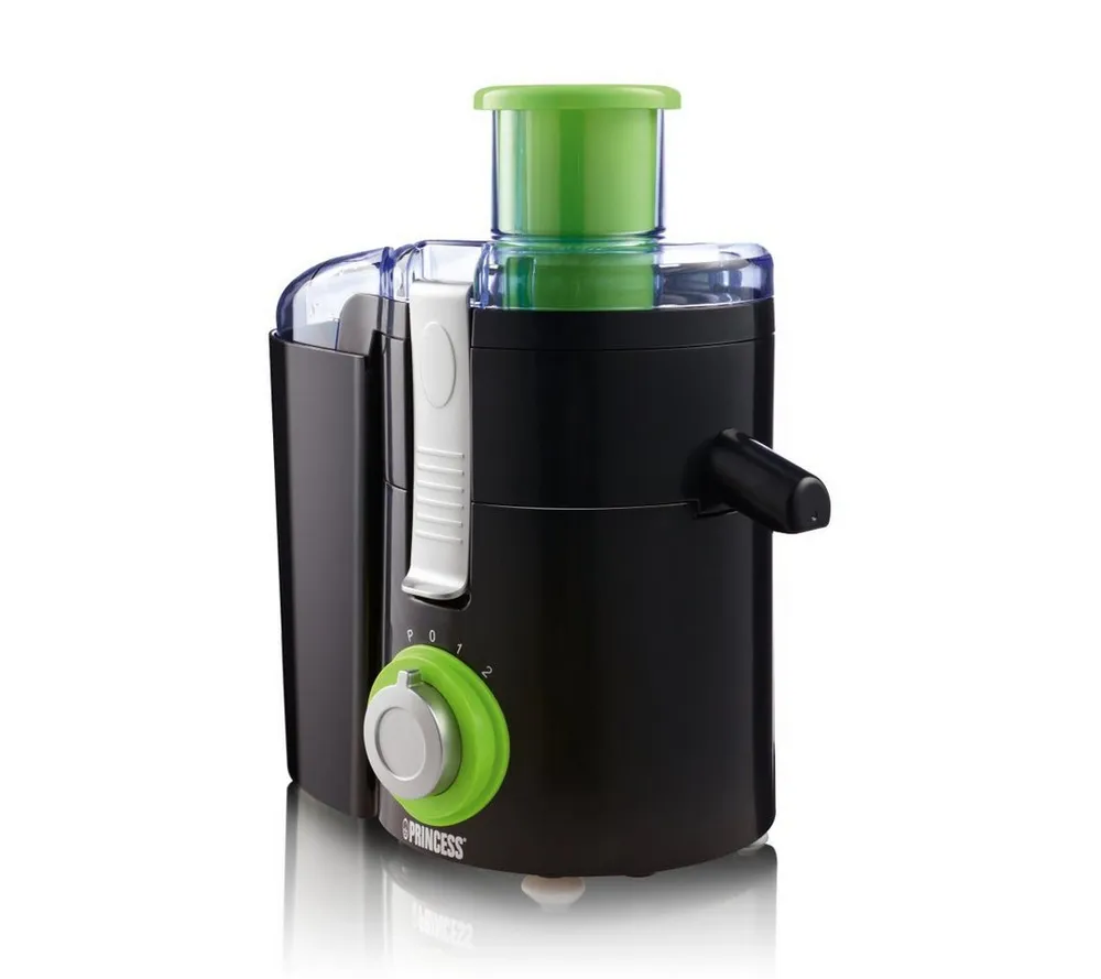 PRINCESS Entsafter Princess 202040 Zentrifugalentsafter – Kompakt – Einfach zu reinigen, 250 W, 2 Geschwindigkeiten - Geeignet für Obst und Gemüse
