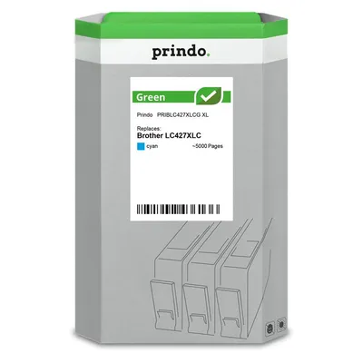 Druckerpatrone Prindo LC427XLC cyan XL