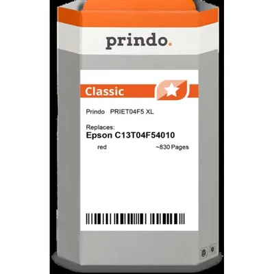 Prindo rote XL Tintenpatrone für Epson Expression Photo HD XP-15000