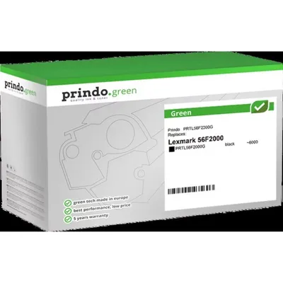 Toner Prindo MC55610 kompatibel Lexmark Schwarz 6000 Seiten