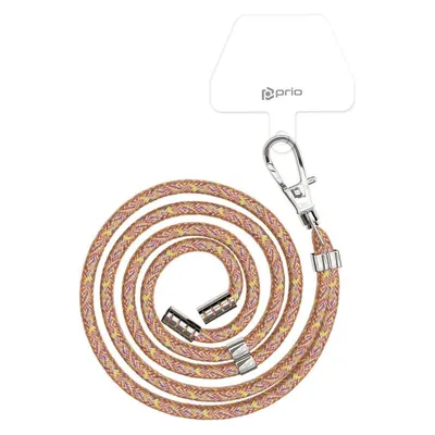 prio Universelles Handy-Umhängeband 0.7m Regenbogen-Mix