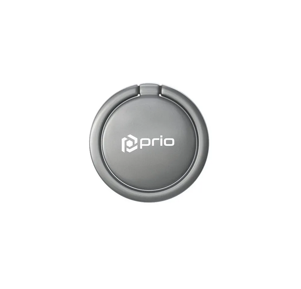 prio Handy-Halterung prio Metall Handyring matt-silber, (Universalhalterung)