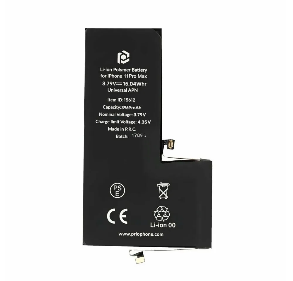 prio prio Akku für iPhone 11 Pro Max (Universal APN) Handy-Akku (1 St)
