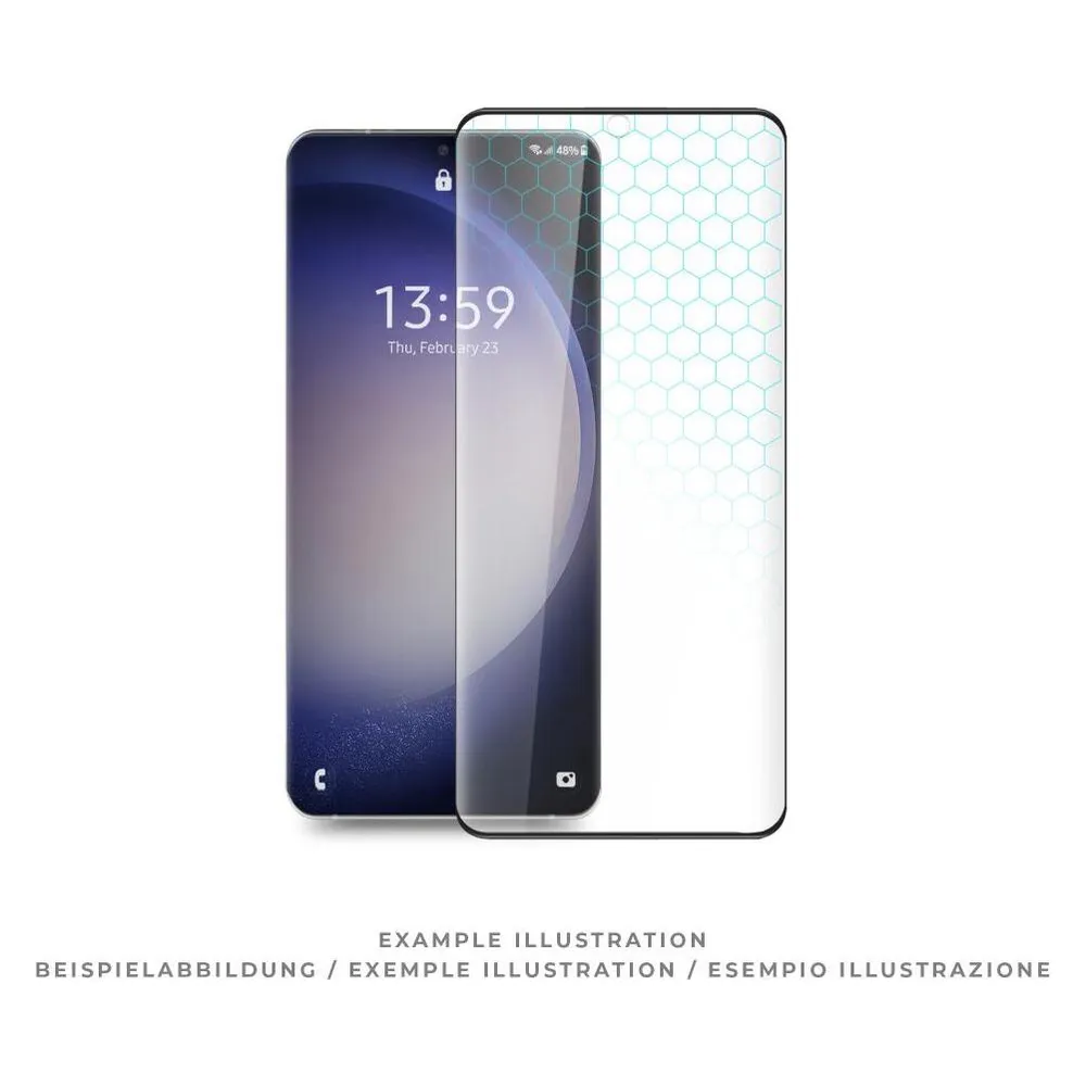 prio 3D Anti-Scratch Panzerglas für Samsung S24+ schwarz