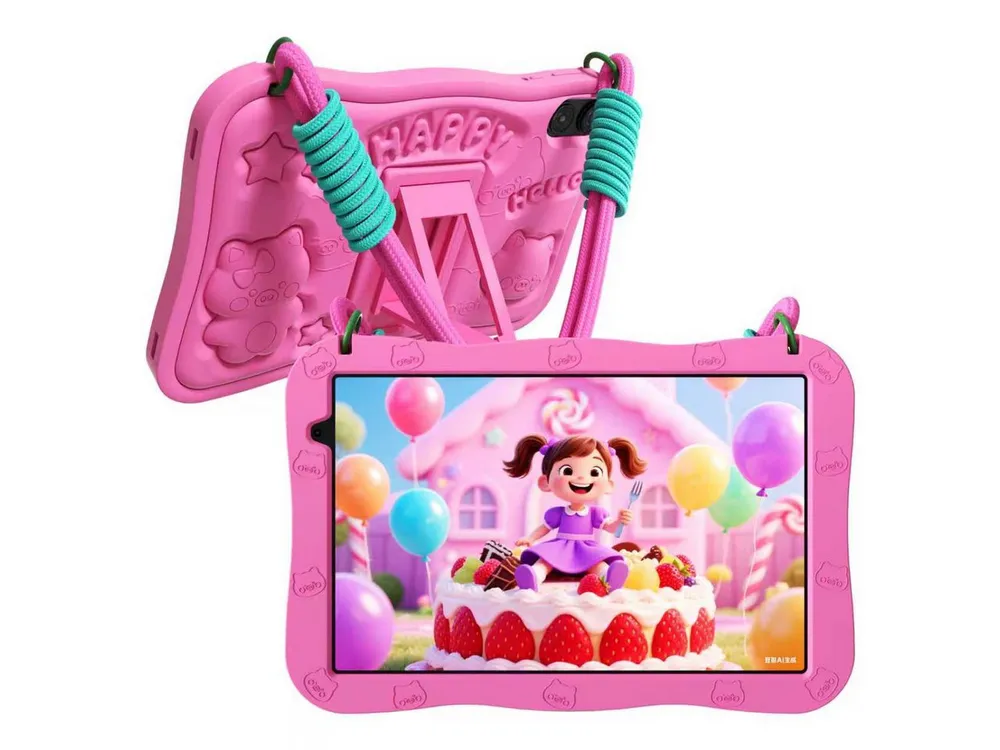 PRITOM 10 Zoll Android 15 Kinder Tablet mit Elternkontrolle,1280x800 HD IPS Tablet (10-Zoll-Kindertablet", Android-Betriebssystem, (WiFi 6,Vorinstallierte Lernapps,stoßfest,6000 mAh)