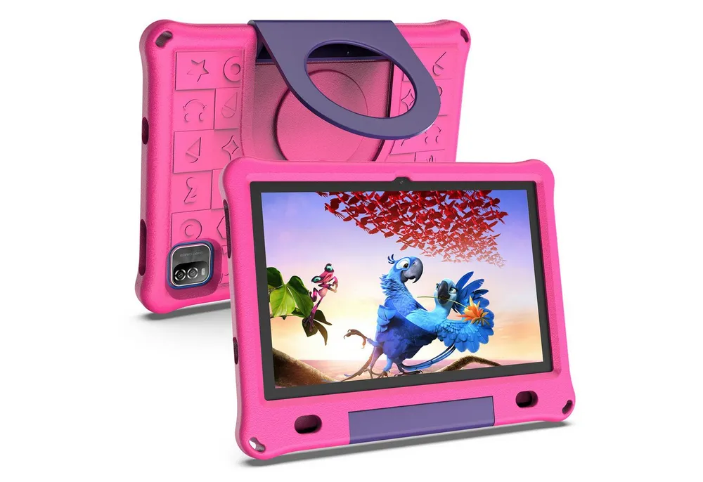 PRITOM 10 zoll Android tablet,12GB ROM+64GB RAM kinder learn-tablet Tablet (10.1 Zoll Tablet", (6000mAh,HD IPS 1280x800,5G wifi,Elterliche Kontrolle)