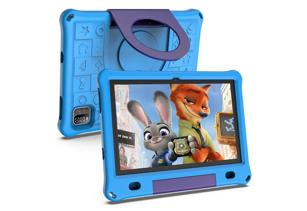 PRITOM 10 zoll Android tablet,12GB ROM+64GB RAM kinder learn-tablet Tablet (10.1 Zoll Tablet", (6000mAh,HD IPS 1280x800,5G wifi,Elterliche Kontrolle)