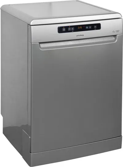 Privileg Standgeschirrspüler P0F ECO D541 S, 14 Maßgedecke, Fast&Clean 28’ – das effektive Reinigungsprogramm unter 28 Minuten