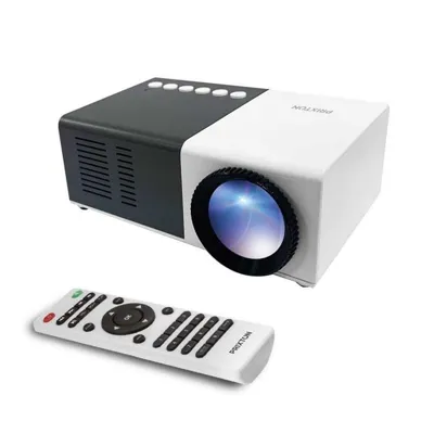 Beamer Prixton Cinema Mini 320x240 15 Lumen 60" LED LCD Tragbar Fernbedienung HDMI USB