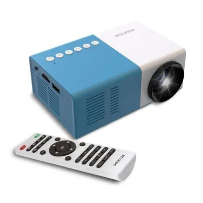 Beamer Prixton Cinema Mini QVGA 15 Lumen 60" LED LCD Portabel Blau