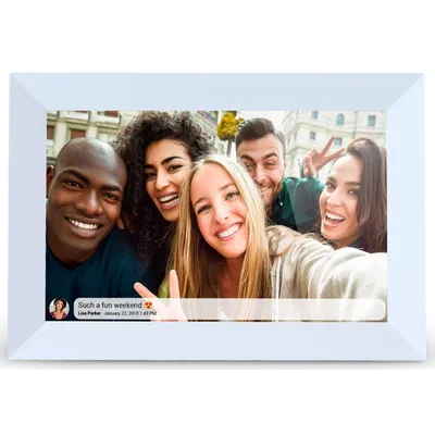 Prixton Prado 10,1" IPS Digitaler Bilderrahmen WiFi Weiß