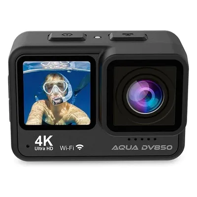 Prixton AQUA DV850 Wasserdichte Sportkamera UltraHD 4K WiFi Schwarz