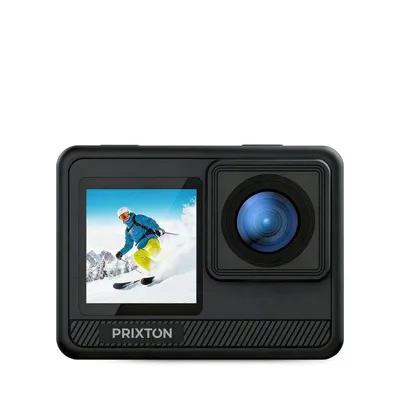 Sportkamera Prixton DV830 5K WiFi Doppelbildschirm UltraWide Erweiterte Stabilisierung