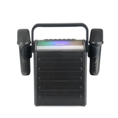 Lautsprecher Prixton Party Star Bluetooth 30W mit 2 Mikrofonen und LED