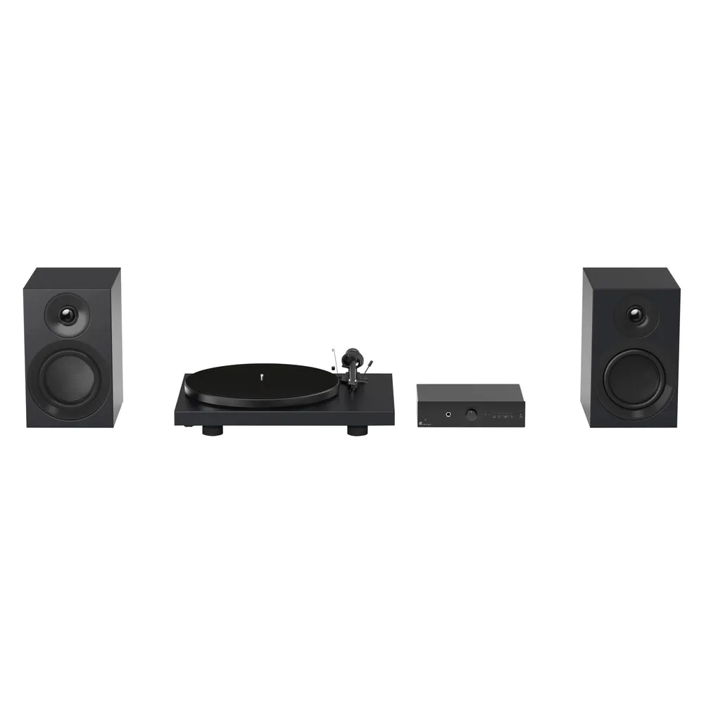 Pro-Ject Colourful Audio System E Schwarz
