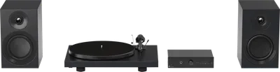 Pro-Ject Colourful Audio System E Schwarz