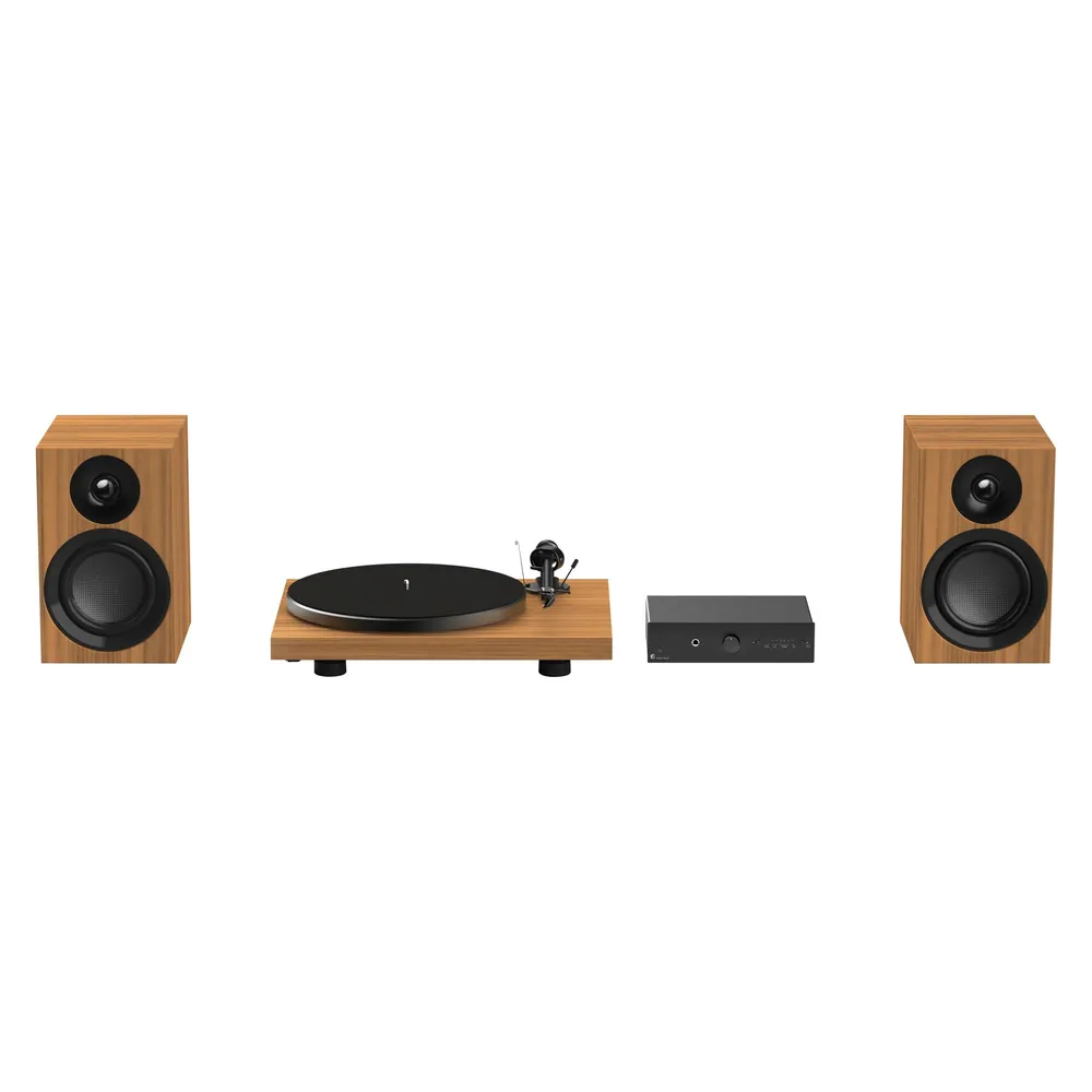 Pro-Ject Colourful Audio System E Braun