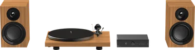 Pro-Ject Colourful Audio System E Braun
