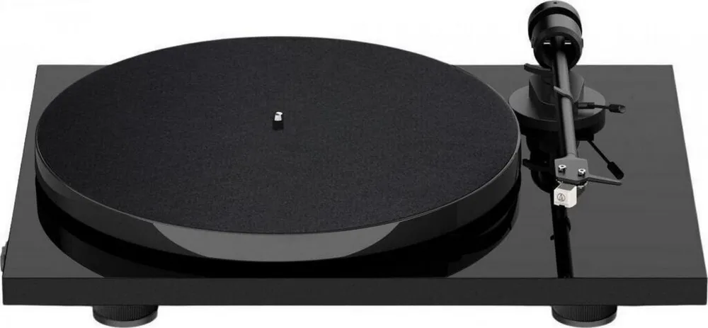 Pro-Ject E1 BT AT3600L Schwarz Hochglanz Lautsprecher