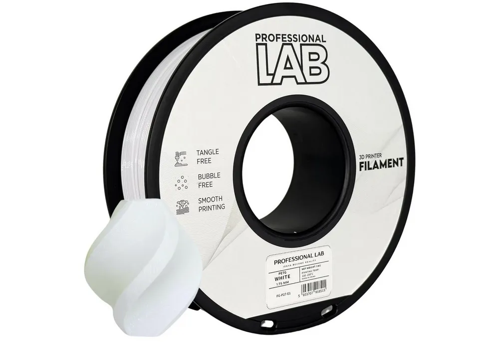 Prof. Lab Filament PETG Filament 1.75mm 1KG Lebensmittelecht Filament