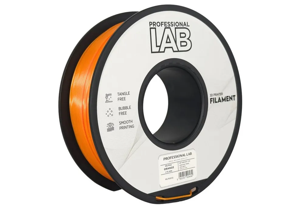 Prof. Lab Filament PLA Filament 1.75mm, 1kg für 3D Drucker Made in Europe