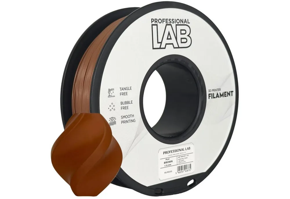 Prof. Lab Filament PLA+ verstärktes PLA Hochfest & schnell 1.75mm – 1kg
