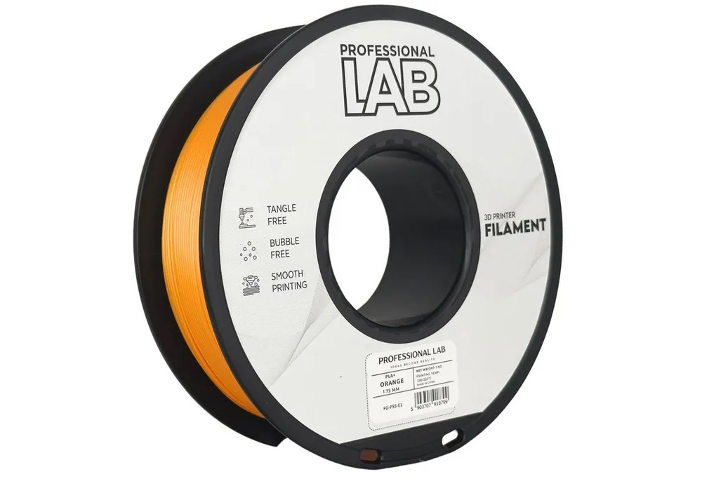 Prof. Lab Filament PLA+ verstärktes PLA Hochfest & schnell 1.75mm – 1kg