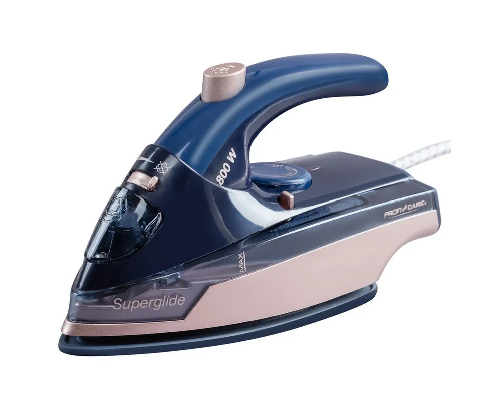ProfiCare Dampfbügeleisen PC-DB 3125, Reisebügeleisen, Mini Bügeleisen, 800W