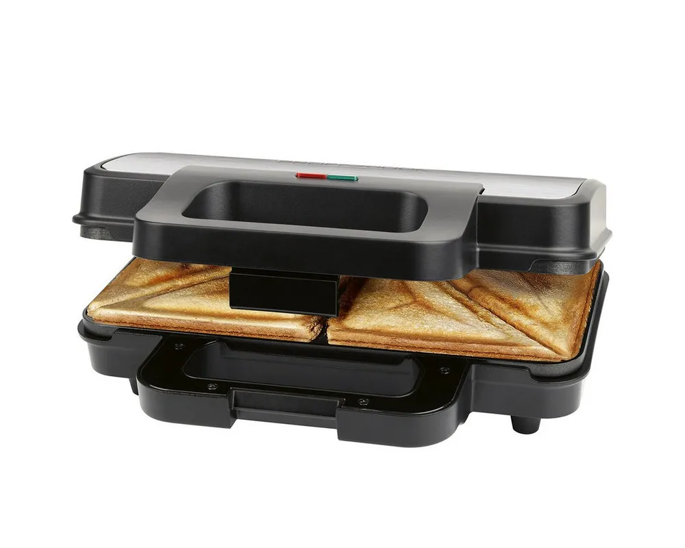 ProfiCook Sandwichmaker PC-ST 1315, Sandwichmaker, große Sandwichplatten, 900W