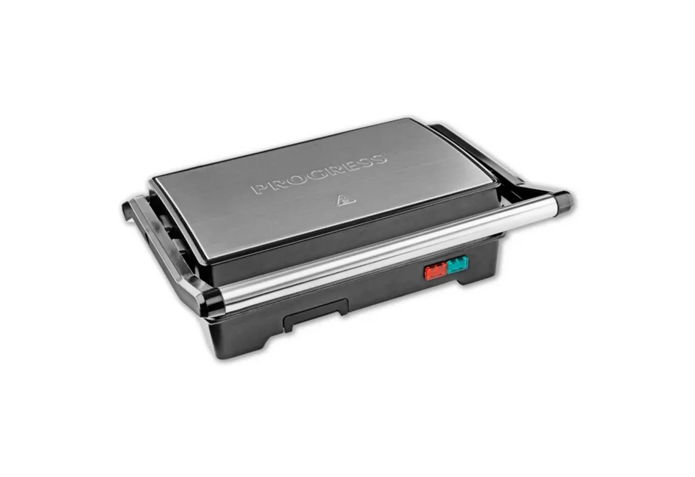 Progress Kontaktgrill Progress 2-in-1-KONTAKTGRILL 1000W Toaster Tischgrill Barbecue-Grill S